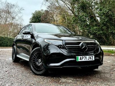 Used Mercedes EQC400 AMG Line Premium 300 kW (408 HP) 2022 Black SUV