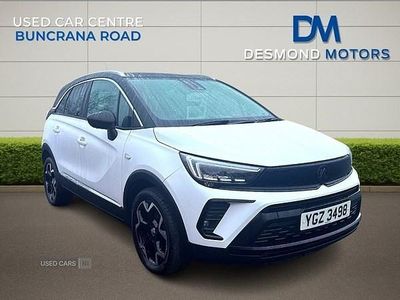 Second-hand Vauxhall Crossland Ultimate 110 CP (80 kW) 2023 Alb SUV