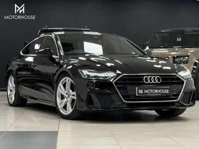 Used Audi A7 Sportback S-Line 204 HP (150 kW) 2020 Black Hatchback