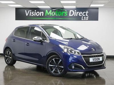 Used Peugeot 208 Allure Premium 2017 Blue Hatchback