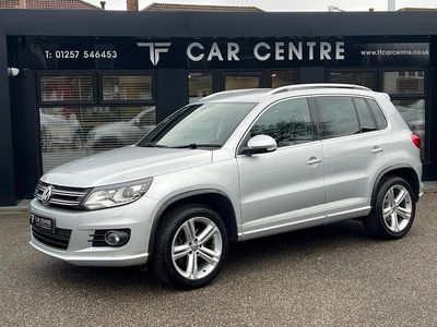 Silver Used 2015 VW Tiguan R-line Edition SUV | £10,995 (Fair price)