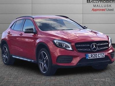 Used Mercedes GLA180 AMG line 122 HP (89 kW) 2020 Red SUV