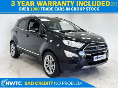 Used Ford Ecosport Titanium 125 HP (91 kW) 2020 Black SUV
