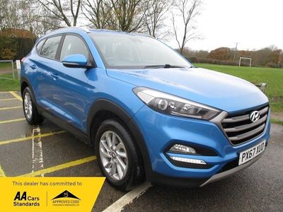 Blue Used 2017 Hyundai Tucson SE SUV | £7,490 (Fair price)