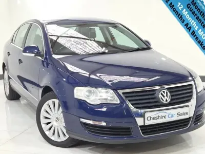Used VW Passat Highline 110 HP (80 kW) 2009 Blue Sedan