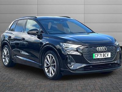 Used Audi Q4 e-tron Comfort 125 kW (170 HP) 2021 Mythos black SUV