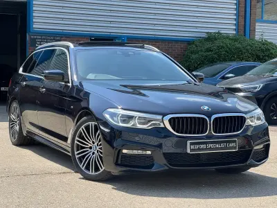 Used BMW 520 M Sport 187 HP (137 kW) 2018 Black Estate