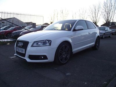 Used Audi A3 Black Edition 200 HP (147 kW) 2010 White Hatchback