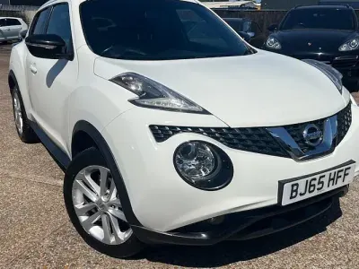 Used Nissan Juke Acenta Premium 116 HP (85 kW) 2015 White SUV