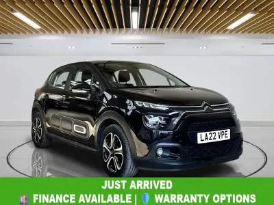 Usado Citroën C3 PureTech 83 CV (61 kW) 2022 Negro Utilitario