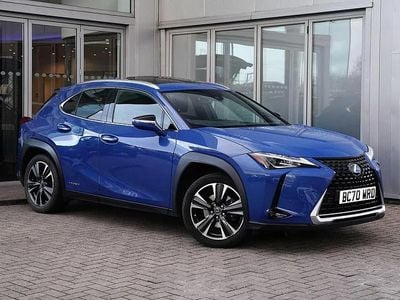 Used Lexus UX 250h 180 HP (132 kW) 2021 Blue SUV