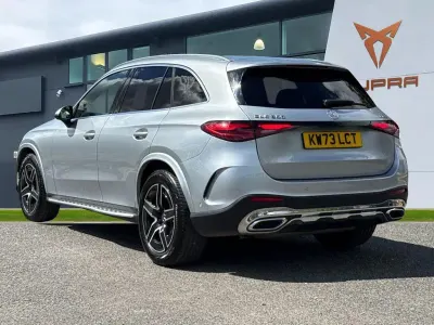 Used Mercedes GLC300e AMG line 2023 Silver SUV