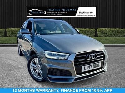 Used Audi Q3 S-Line 180 HP (132 kW) 2017 Grey SUV
