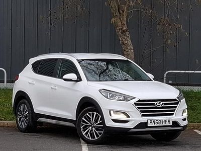 Used Hyundai Tucson Premium 115 HP (84 kW) 2018 White SUV