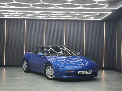 Used Lotus Elan 123 HP (90 kW) 1990 Blue Cabriolet