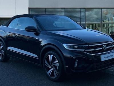 Deep black pearl black New 2025 VW T-Roc R-line SUV | £30,999 (Good price)