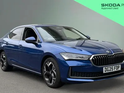 Used Skoda Superb SE L 150 HP (110 kW) 2025 Blue Hatchback