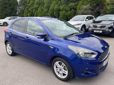 Used Ford Ka Plus Zetec 70 HP (51 kW) 2017 Blue Hatchback