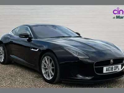 Używany Jaguar F-Type 300 KM (220 kW) 2018 Czarny Coupe