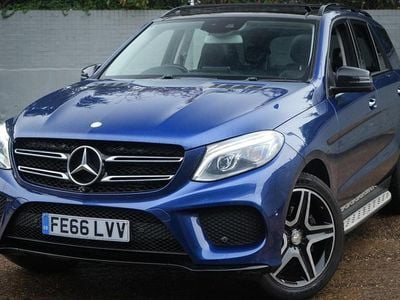 Blue Used 2016 Mercedes GLE350 AMG line Estate | £18,999 (A bit pricey)