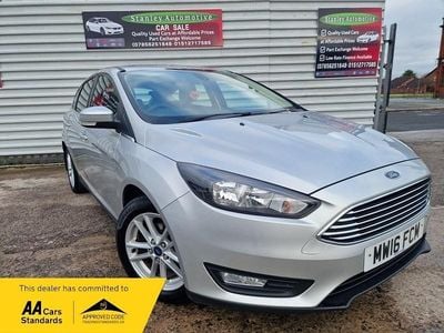 Silver Used 2016 Ford Focus Zetec Hatchback | £4,390 (Good price)