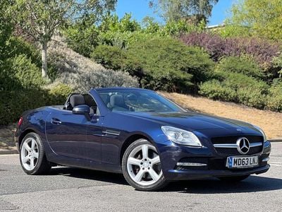 Blue Used 2014 Mercedes SLK250 Cabriolet | £7,595 (Super price)