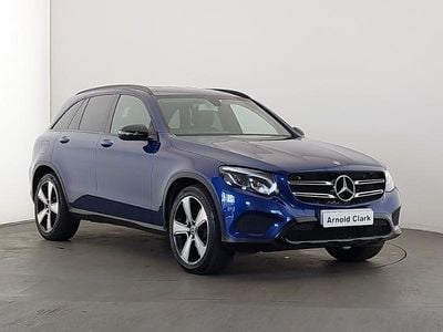 Begagnad Mercedes GLC220 Urban 170 HK (125 kW) 2018 Blå SUV