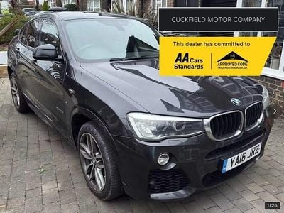 Grey Used 2016 BMW X4 M Sport SUV | £15,490 (Fair price)
