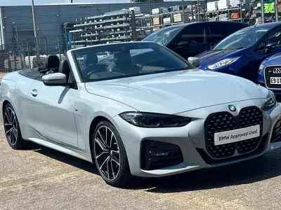 Used BMW 420 M Sport 181 HP (133 kW) 2022 Grey Cabriolet