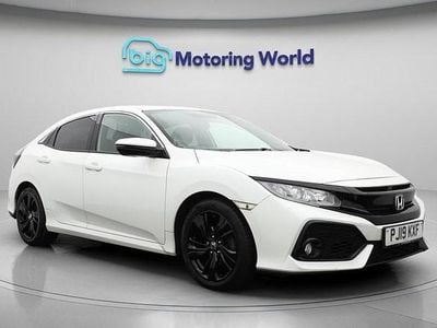 Used Honda Civic SR 126 HP (92 kW) 2019 White Hatchback