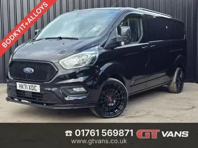Usado Ford Transit Custom Limited 130 HP (95 kW) 2021 Preto Van