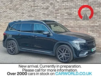 Used Mercedes EQB350 AMG line 214 kW (292 HP) 2022 Black SUV