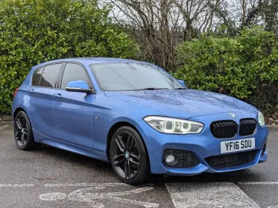 Used BMW 116 M Sport 2016 Blue Hatchback