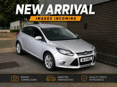 Used Ford Focus Titanium 125 HP (91 kW) 2014 Silver Hatchback