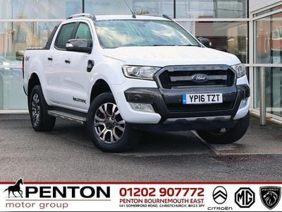 White Used 2016 Ford Ranger Wildtrack Pickup | £19,490 (Good price)