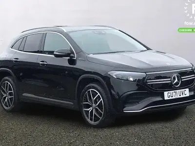Used Mercedes EQA250 AMG Line Premium 139 kW (190 HP) 2021 Black SUV