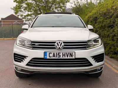 Used VW Touareg R-line 2015 White SUV