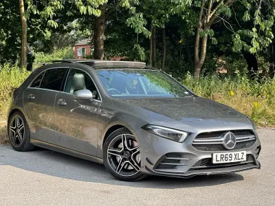 Used Mercedes A35 AMG Premium Plus 2019 Grey Hatchback
