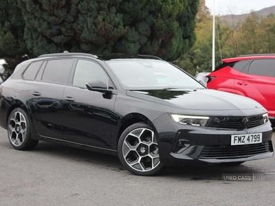 New Vauxhall Astra Ultimate 130 HP (95 kW) 2025 Black Estate