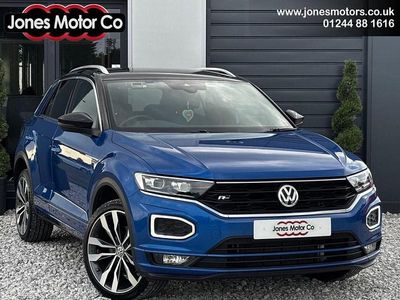 Blue Used 2020 VW T-Roc R-line SUV | £19,995 (Fair price)