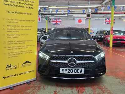 Usado Mercedes A250 AMG Line Premium 2020 Preto Sedan