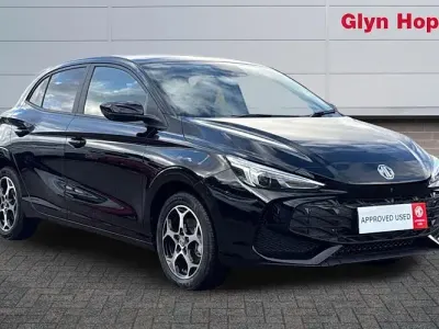 Ny MG MG3 Trophy 194 HK (142 kW) 2025 Svart Halvkombi