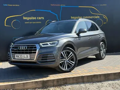 Used Audi Q5 S-Line 190 HP (139 kW) 2020 Grey SUV