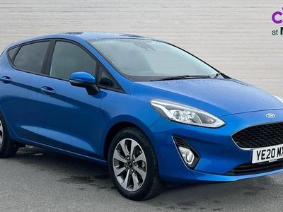 Used Ford Fiesta Trend 75 HP (55 kW) 2020 Blue Hatchback