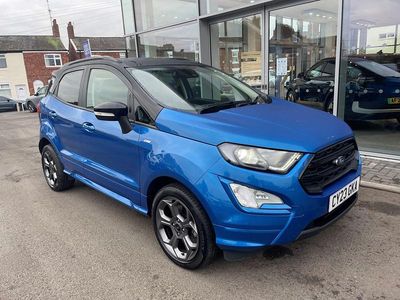 Used Ford Ecosport ST-Line 125 HP (91 kW) 2023 Blue SUV