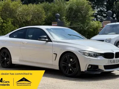 Used BMW 420 M Sport 190 HP (139 kW) 2016 White Coupe