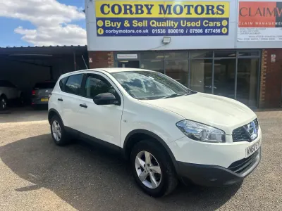 Used Nissan Qashqai Visia 117 HP (86 kW) 2010 White SUV