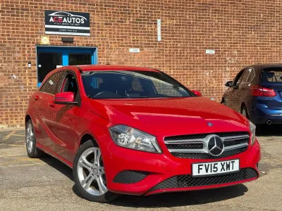 Used Mercedes A200 Sport Edition 134 HP (98 kW) 2015 Red Hatchback