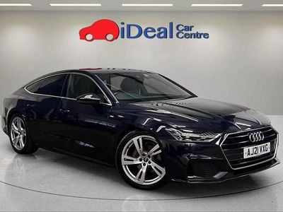 Blue Used 2021 Audi A7 Sportback S-Line Hatchback | £24,490 (Good price)