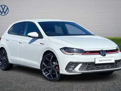 New VW Polo GTI 207 HP (152 kW) 2026 White Hatchback